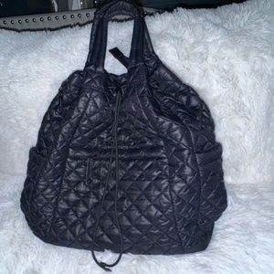 MZ Wallace Convertible Backpack - Black